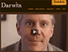 Tablet Screenshot of darwintheseries.com